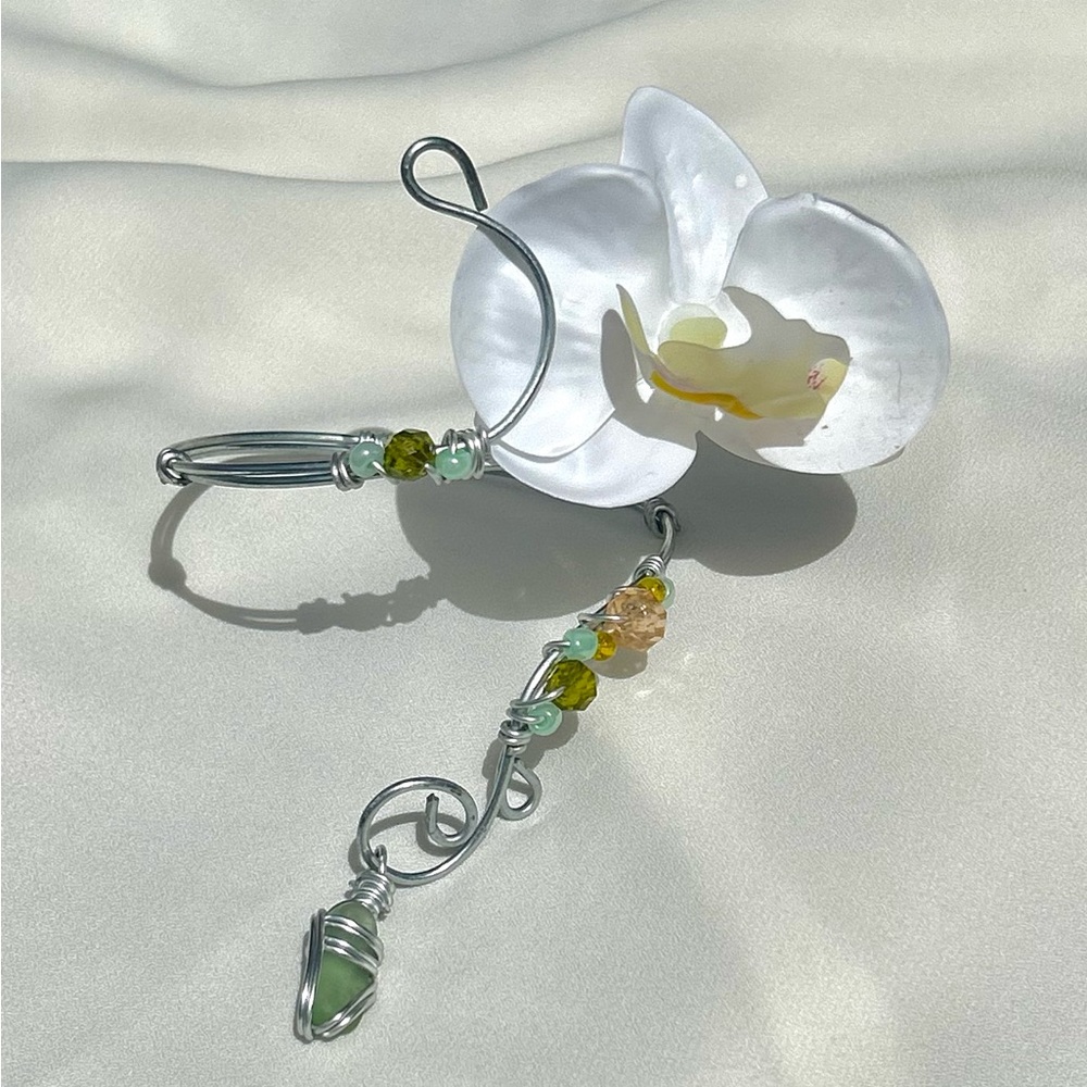 Arm Cuff: Orchid flower